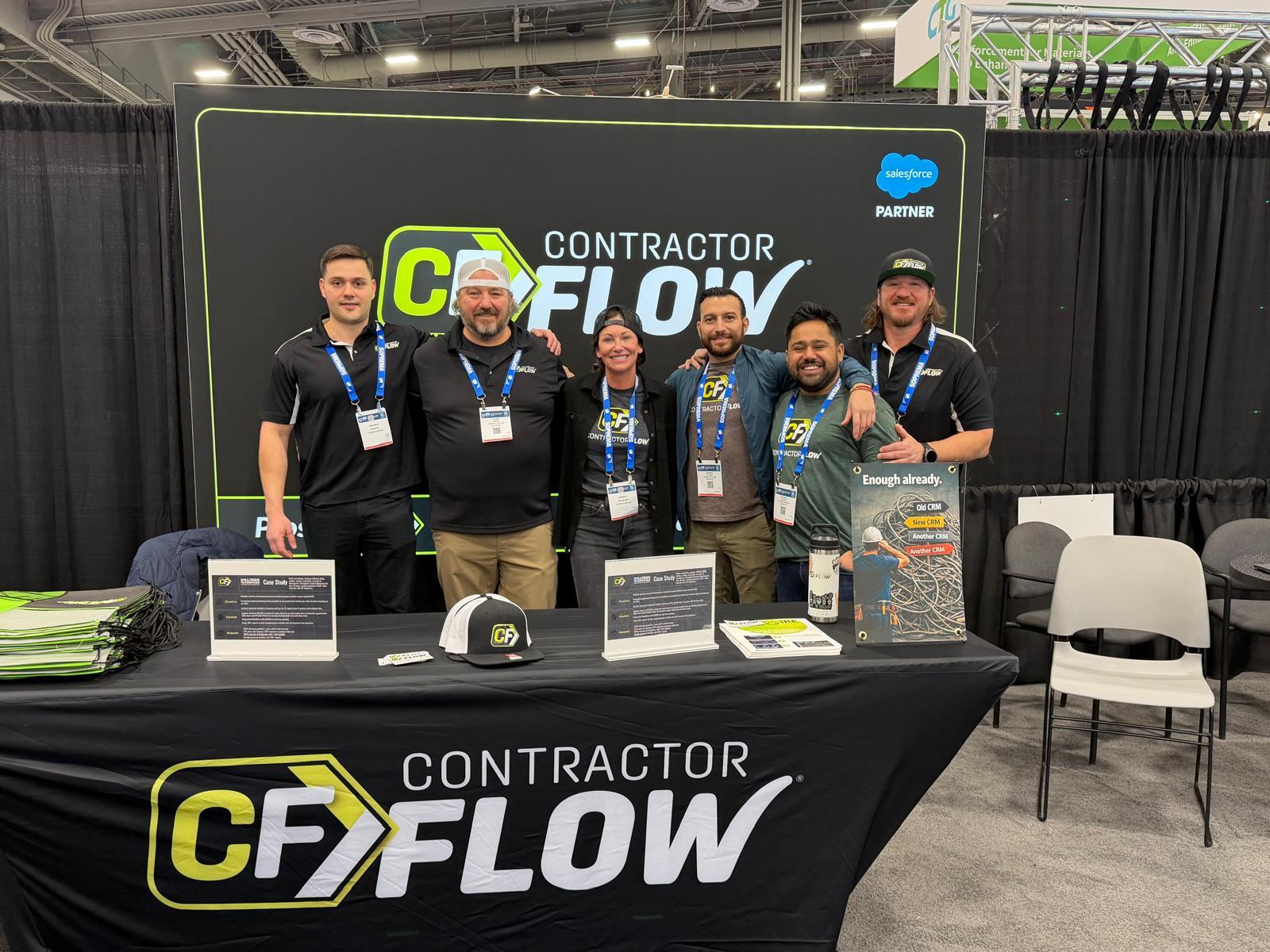 ContractorFlow team working with contractors